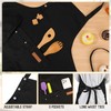 Invalidism 2 Pack Apron for Women, Adjustable Kitchen Cooking Apron