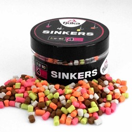 Fjuka Sinkers 4mm | Bright bottom bait | Stays on hook | Float or feeder fishing