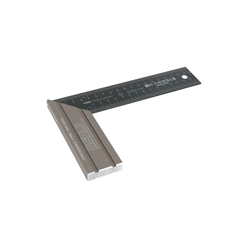 TRIUSO Universal Carpenter's Square Made in Germany 200 x 130