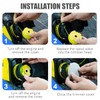 Ihvewuo 12Pcs Weed Wacker String Compatible with AC80RL3 Sturdy Trimmer