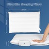 MINUPWELL 2 Packs Ultra Thin Pillows, Flat Pillows for Sleeping