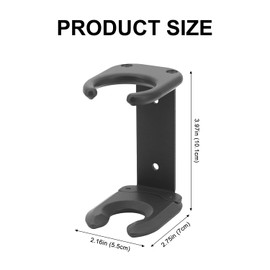 Buwico Wall Mount Holder Compatible with Dyson Supersonic Nura Hair Dryer, Hair Dryer Holder Compatible with Dyson Nura ,Blow Dryer Metal Wall Mount Organizer for Supersonic Nura (Grey)