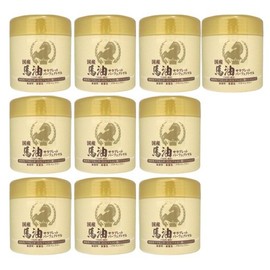 Horse Oil Salabret Perfect Gel 8.1 oz (230 g) x 10 Piece Set (5 in 5 - Lotion, Beauty Serum, Emulsion, Pack and Cream)
