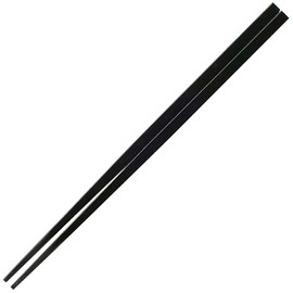 Fukui Craft Chopsticks, SPS Resin Chopsticks, Made in Japan, Dishwasher Safe, Echizen Square Chopsticks Black, 9.4 inches (24.0 cm), Made in Japan