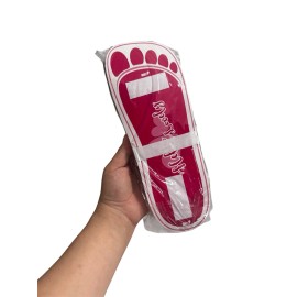Lekult 30 Pairs (60 Feet) Pink Spray Tan Feet Pads | Premium Spray Tanning Feet Pads