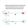 Yangbaga Dogs Shock Absorber, Elastic Buffer Extension leash with Bungee