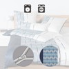Janine Maco Satin Cushion Cover 80 x 80 cm Blue