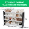Humble Crew Supersized Toy Storage Organizer with 16 Removable Bins,