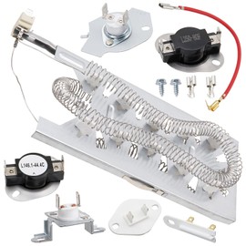 Dryer Heating Element Kit Replace for Maytag MEDB835DW4 MEDB835DC4 MEDB765FW0 MEDB855DC4 MED5630HC2 MED5630HC1 MED5630HW2 MED5630HW1 MED3500FW1 MED5630HC0 MED5630HW0