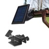 HOLACA Weatherproof Gutter Mount for Ring Solar Panel- Wall Mount