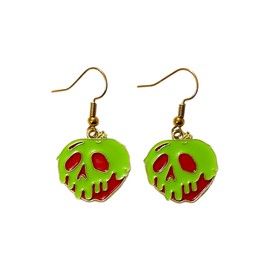 Snow White Poison Apple Earrings
