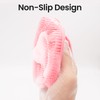 Silicone Body Scrubber Redfly Back Scrubber for Shower, Exfoliating Body