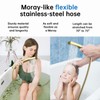 G-Promise All Metal 10 Inches Rainfall Shower Head with Handheld