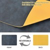Placemats and Coasters Set of 4, PU Leather Heat-Resistant Table
