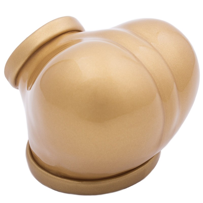 TOYLIE Ben gold latex sleeve with 3.5 cm ring (stretchable)