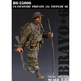 BRAVO*6 BRAVO *6 35006 VIETNAM WAR  1968 U.S. INFANTRY PRIVATE (3)  1:35