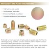 Kindroufly 152 Pieces 1/4"-20, 5/16"-18 Threaded Inserts, Nut Inserts, Wood