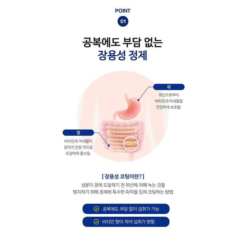 Free Market Cooperation Brand Immune Multi-Vitamin Nutrient Enteric Coated Multi-Mineral