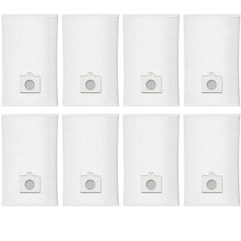 8 Pack Type Q/C 53292 Vacuum Bags Replacement for Kenmore Canister Vacuums - Fits 200/400/600/700/800 Series,5055, 50557, 50558, HEPA Filtration, Large Capacity Dust Capture