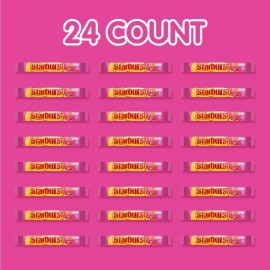 Starburst FaveREDs Fruit Chews Pack of 24 2.07 Ounce Juicy Red Flavors