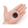 YaHoGa 40 botones de resina negra de 30 mm para