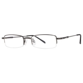 Modern Optical - Cyclone Eyeglass Frame - Gunmetal, 50-19-140