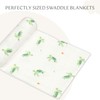 Bamboo Viscose Muslin Baby Swaddle Receiving Blanket, 70% Viscose Made