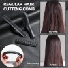 10 Piezas Peines Para Barbero Estilista Profesional Negro