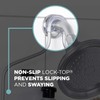 Zenna Home NeverRust Shower Caddy Hanging Bathroom Organizer, Aluminum Shower