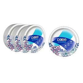 Dixie Paper Dessert Plates, 6 7/8" Inch, 50 Ct (3)