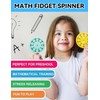 Gxdamxz Maths Fidget Spinners 18 Pieces Montessori Interactive Learning Multiply/Division/Addition/Subtraction