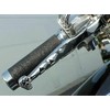 i5 Chrome Skull Front Brake & Clutch Levers for Yamaha
