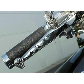 i5 Chrome Skull Front Brake & Clutch Levers for Yamaha V-Star VStar 650 1100 Classic Silverado