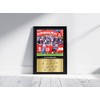 Palace FA Cup Winners Gift Signed A4 Print Display Unframed