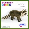 HANSA ハンサ ぬいぐるみ 5238 アライグマ 38 RACOON STANDING