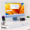 Minisopuru iExpandMate DS802PRO iMac Accessories with 4K@60Hz HDMI, USB C