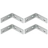 50x50x16mm 90 Degree Right Angle Metal L Shaped Bracket Corner
