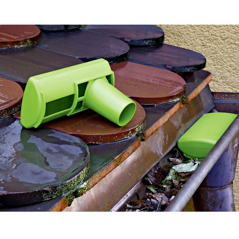 Set of 2 Gutter Siphon Leaf Protection Downpipes Gutter Protection
