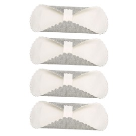 Graphene Cloth Panty Liners, Highly Absorbent Breathable Leak Proof, Reusable Sanitary Pads for Women, 4PCS Washable Period Panties (S)