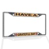 Fastasticdeals Metal Insert License Plate Frame Have A Grateful Day