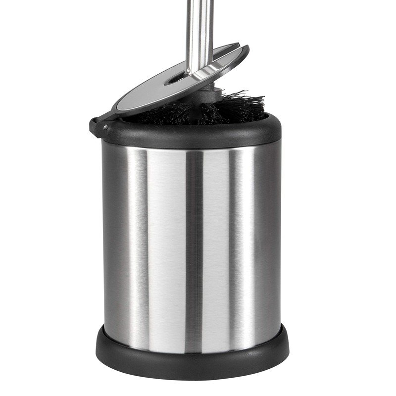 Bath Bliss Toilet Brush and Holder | Self Closing Lid
