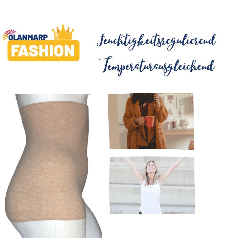 Olanmarp Premium Light Angora Body and Kidney Warmer Made of