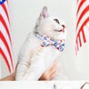 4th of July Cat Bow Tie Collar with Bell, Independence