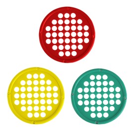 ZHIAMZ Hand Exercise Webs for Physical Therapy, Hand Grip Strengthener, Finger Exerciser, Portable Size, Latex Free, 7" Diameter (Mixed Combination Pack)