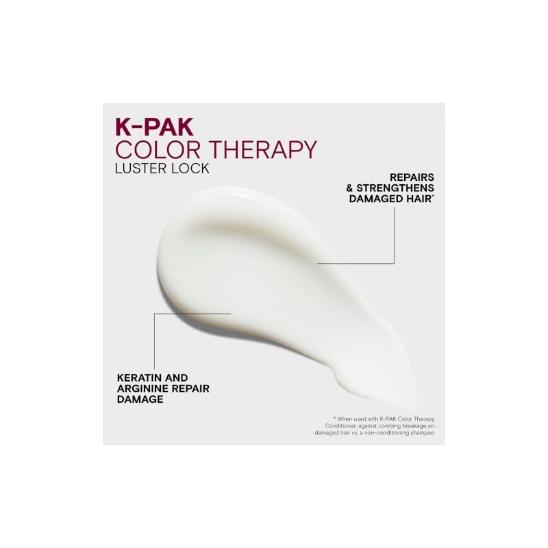 K-Pak Color Therapy Luster Lock by Joico for Unisex -