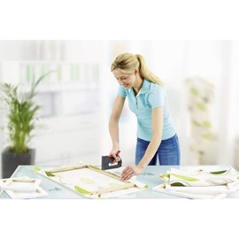 Novus Creative Power J - 02 Large Hobby Stapler Made of ABS Plastic, Handle Lock and Rear Loading Mechanism, for Fine Wire Clips and Round Clips up to 14 mm Length, Ideal for Use