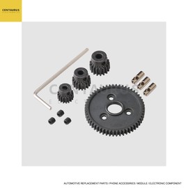 CENTAURUS 54T Motor Gear 3956 Metal Steel 0.8 32 Pitch Spur Gear with 15T 17T 19T Pinions Gear Sets for 4x4 4WD/2WD VXL VXL