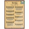 Founding Documents Set of 3 Posters: US Constitution, Bill of