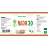 NADH 20 mg 60 Vegan Capsules, Laboratory Tested, High Dosage,