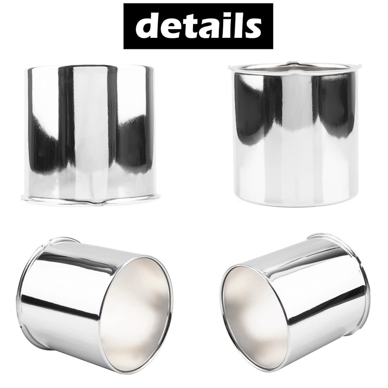 Rheedal 2Pcs 4.25inch Trailer Wheel Center Cap Push Through 4.25"